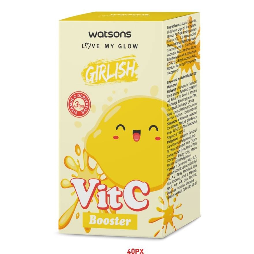 Watsons Girlish Vit C Booster 10 ML