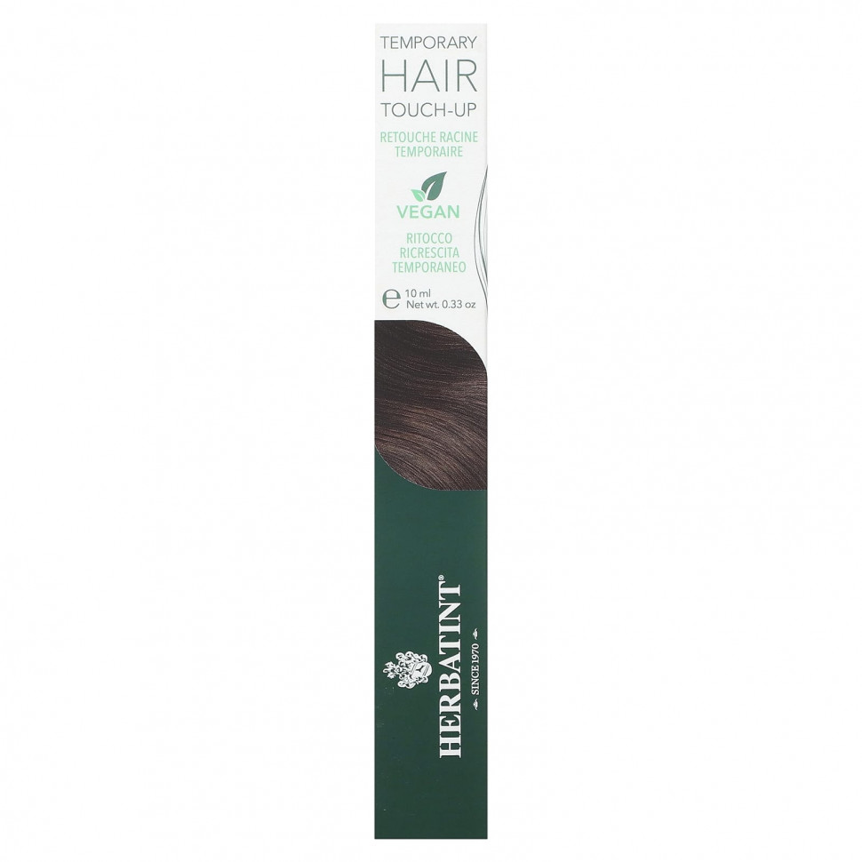 Herbatint (Antica Herbavita), Temporary Hair Touch Up, светлый каштан, 10 мл (0,33 унции)