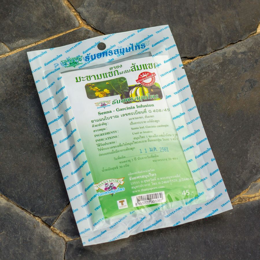 Чай для похудения и детокса с Сенной и гарцинией Thanyaporn 30 гр