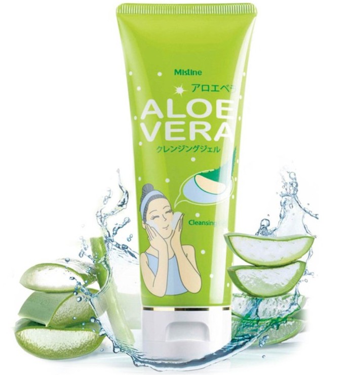 Очищающий гель для умывания с алоэ вера Mistine 100 гр