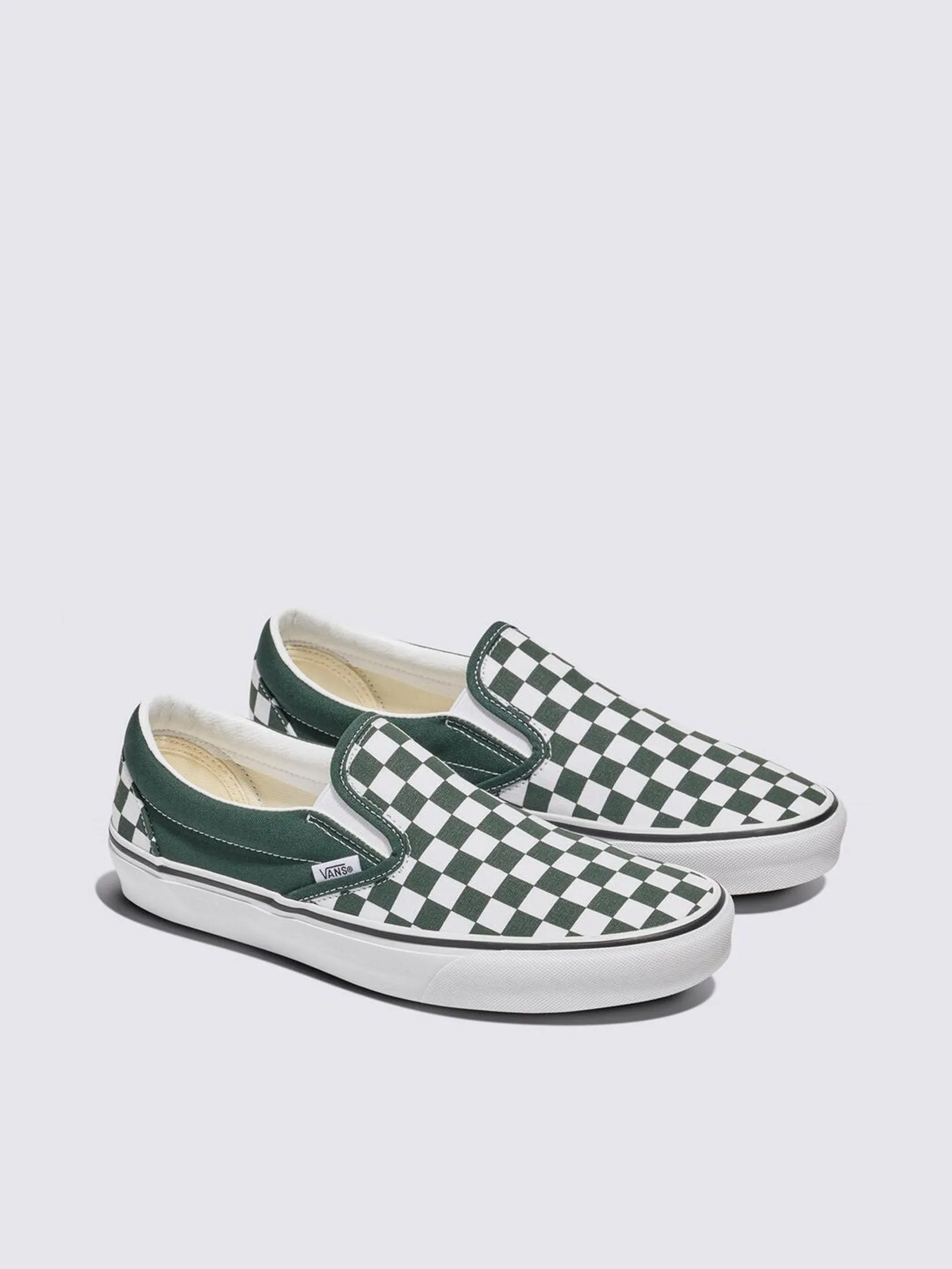 VANS Unisex Sneakers Classic Slip-On Color Theory Check / Scarab