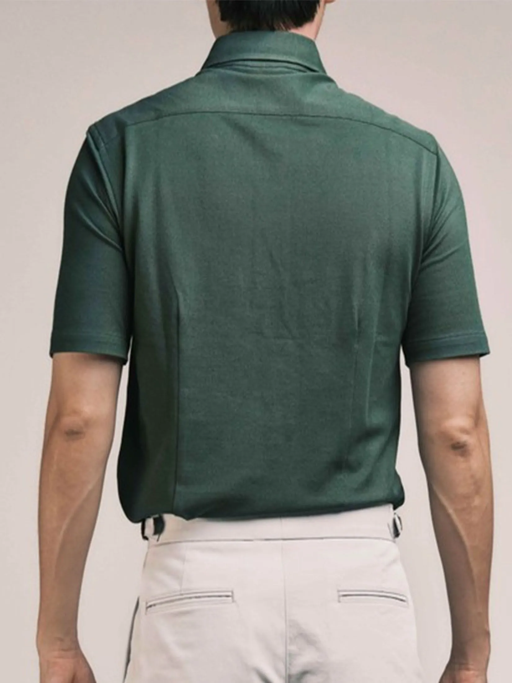 ERA-WON Men Polo Shirt Collection "Brother" Green