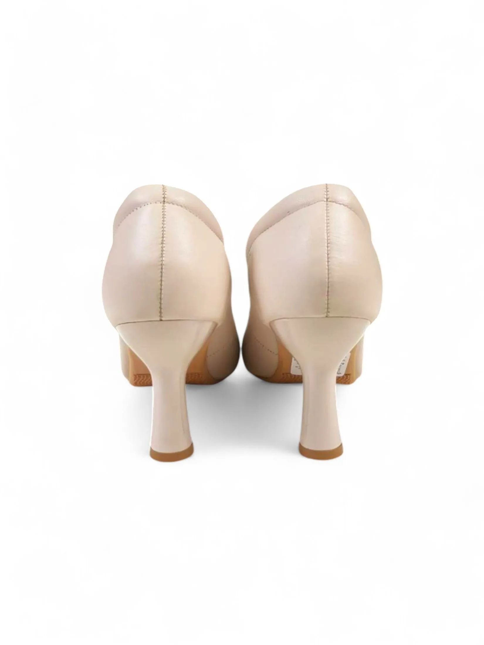 THAMES Women High Heels Height 3 inch Cream