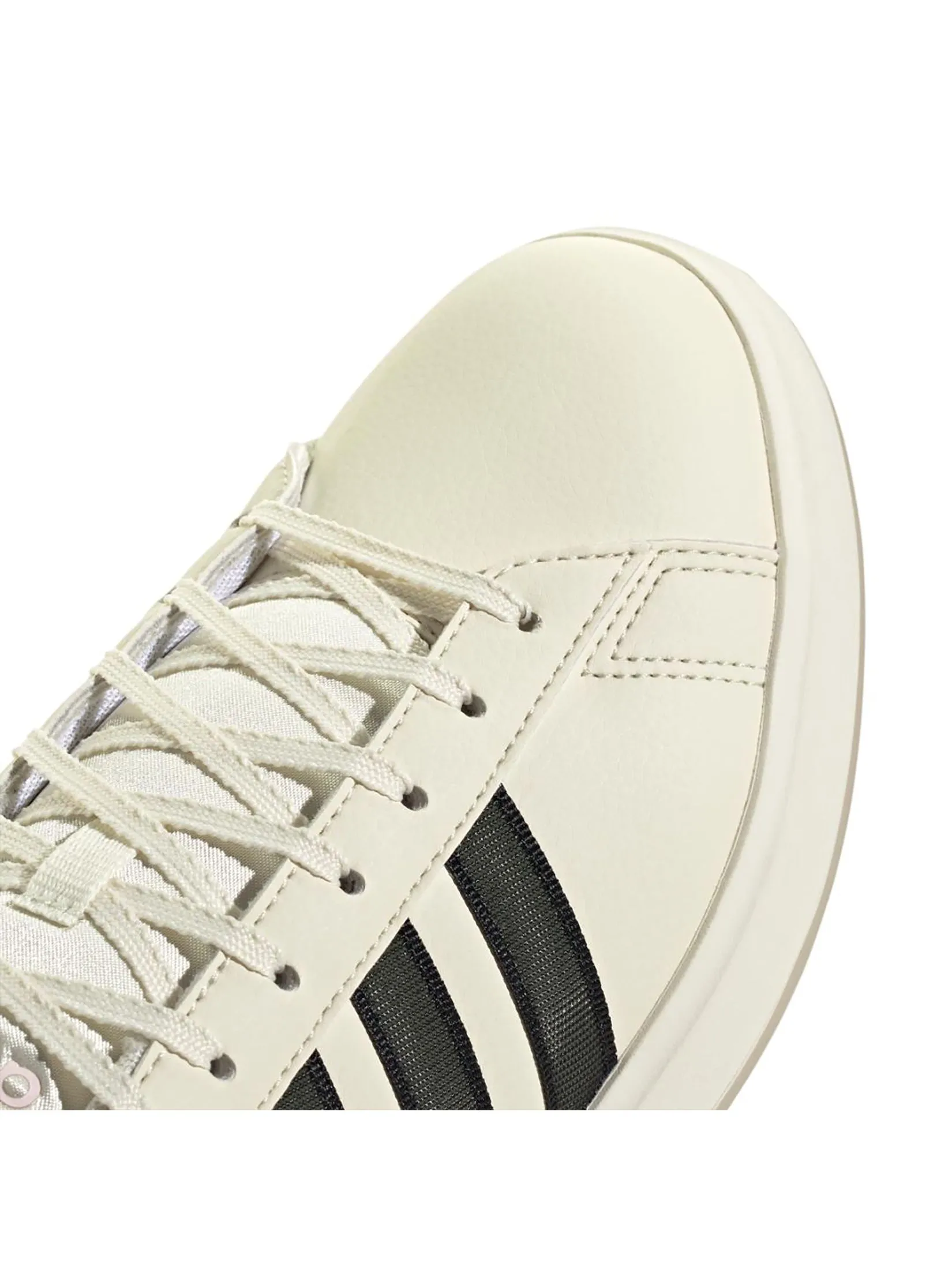 ADIDAS Women Sneakers Grand Court 2.0 JS4383 Off White / Core Black / Clear Pink