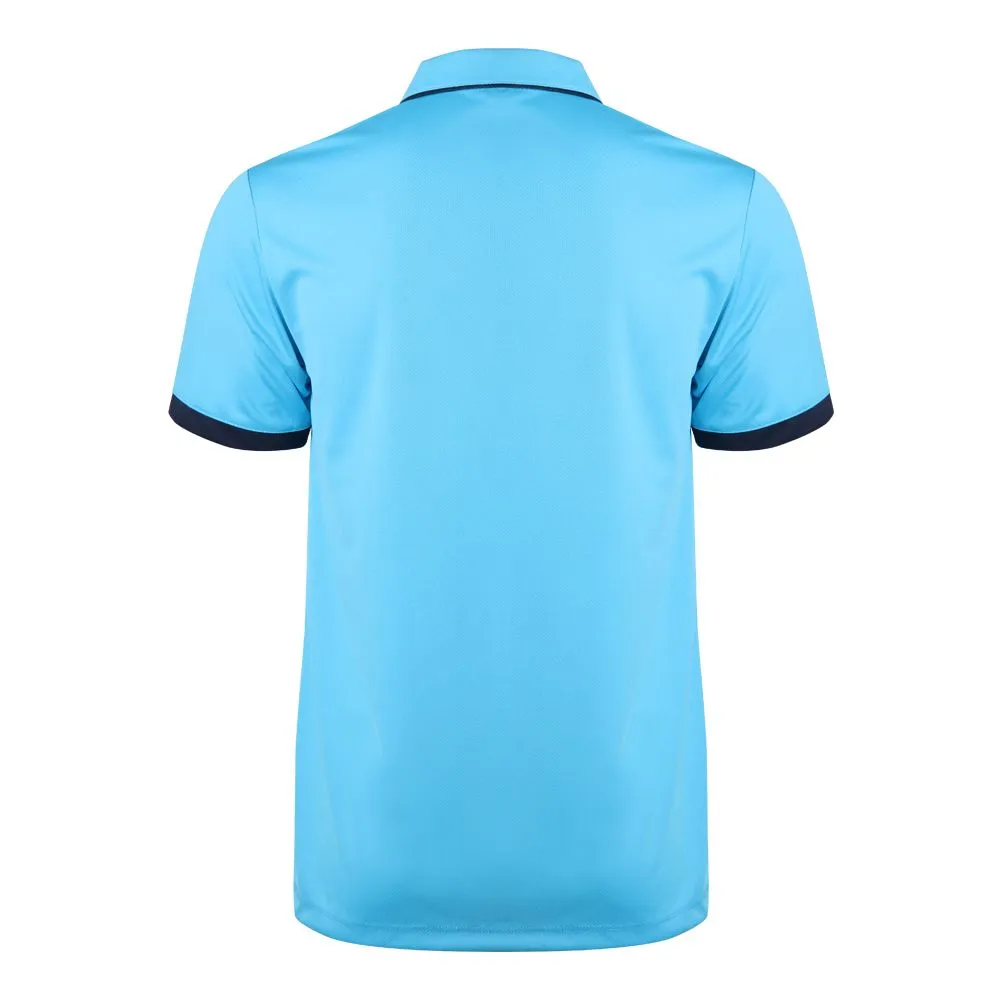 GRAND SPORT Light blue Men's polo shirt (012582)