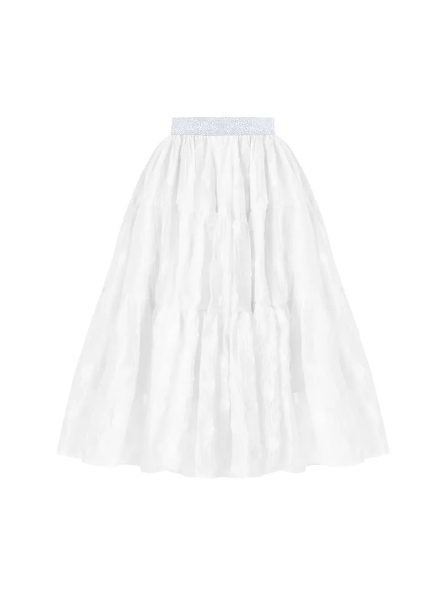 ICONIC WOMAN WHITE LAYLA SKIRT