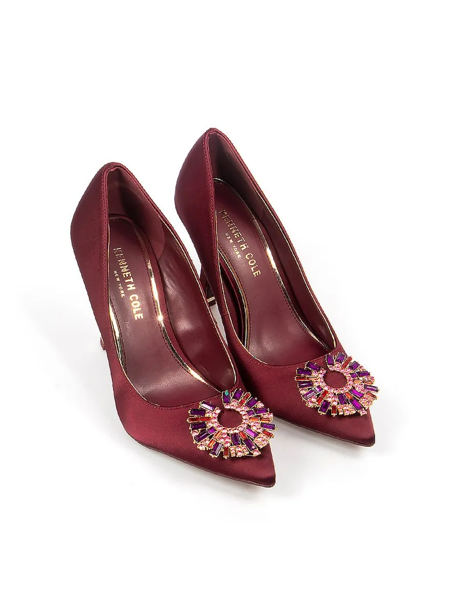 KENNETH COLE Women's high-heels model ROMI STARBURST/WINE