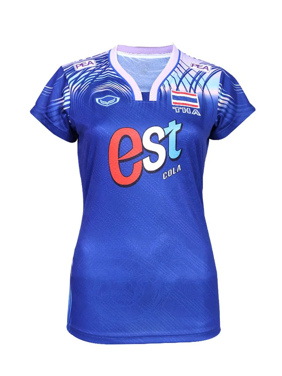 GRAND SPORT Blue WomenVolleyball  Jersey 2024 (014355) Size - 2XL