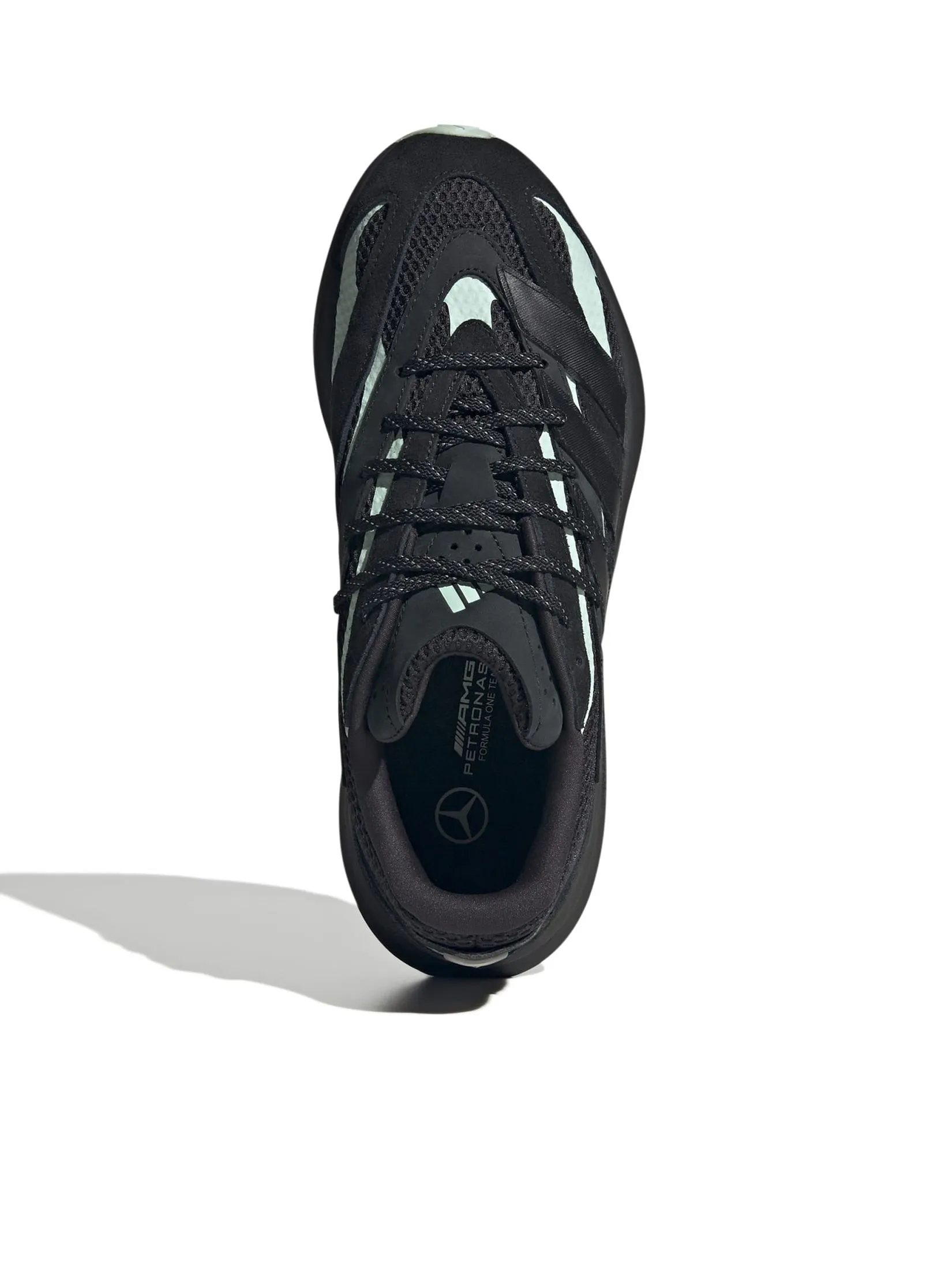 ADIDAS Unisex Sneakers Mercedes - AMG Petronas Formula One Team Lightblaze JR1058 Core Black / Core Black / Frozen Green