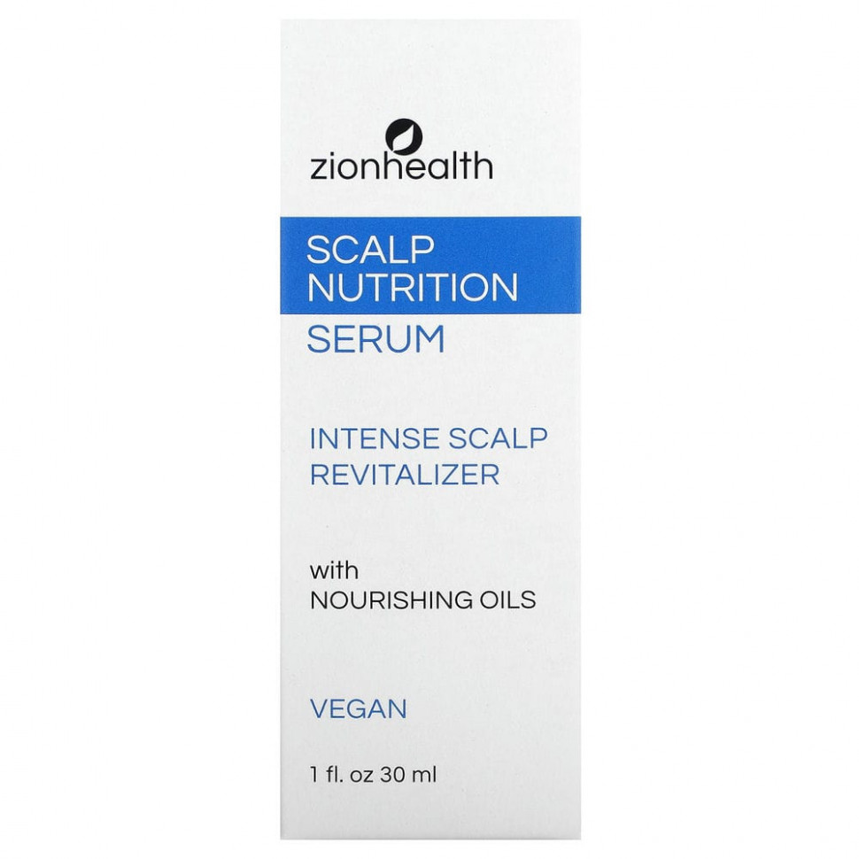 Zion Health, Питательная сыворотка для кожи головы, 30 мл (1 жидк. Унция)
