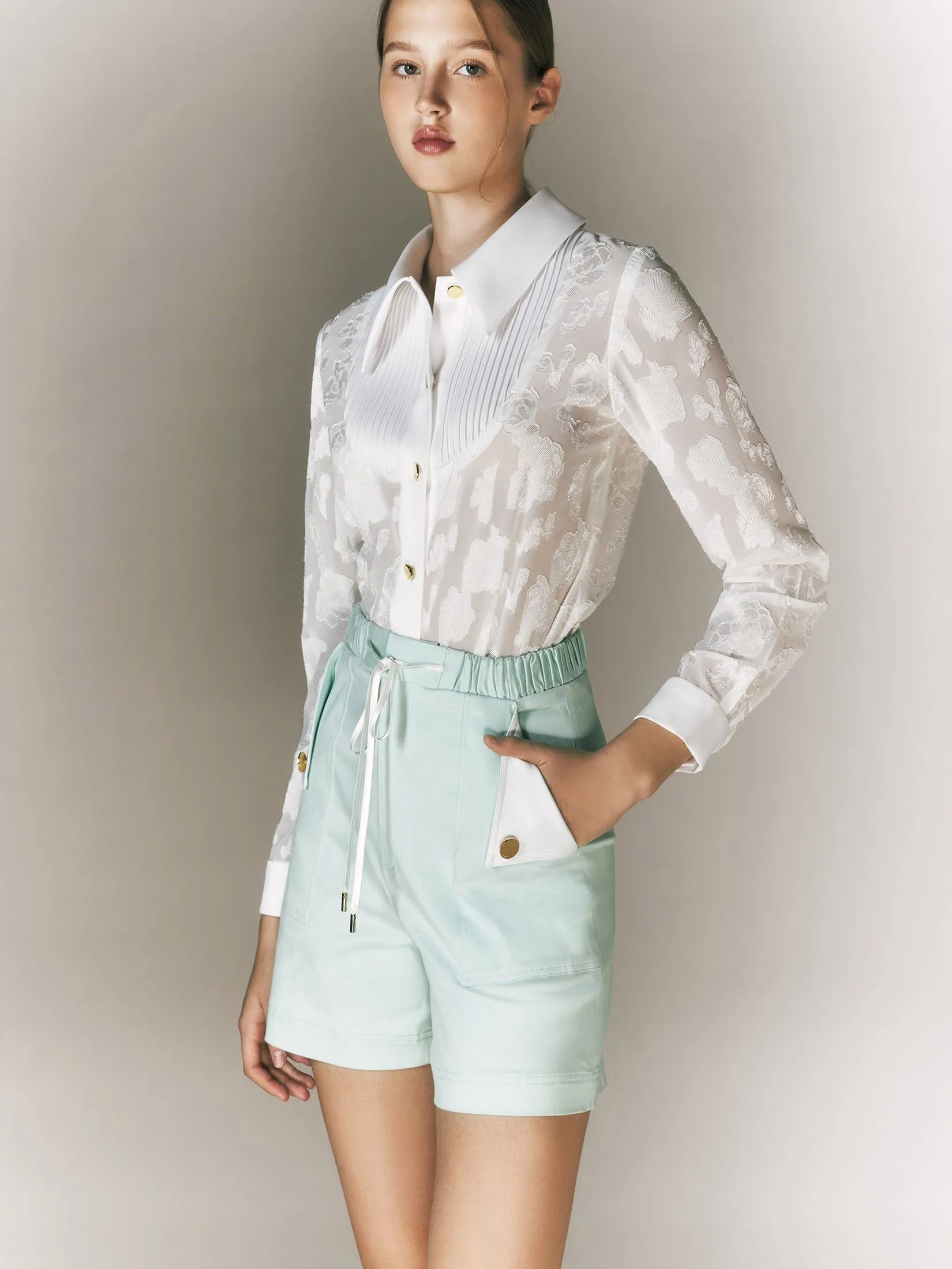 ASV ( PF24 )Josie Cozy Women Shorts Green