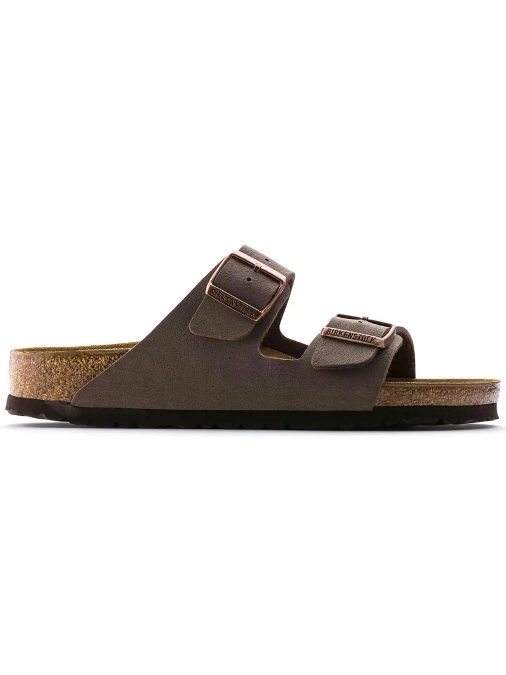 BIRKENSTOCK UNISEX SANDALS ARIZONA BIRKO-FLOR NUBUK MOCHA