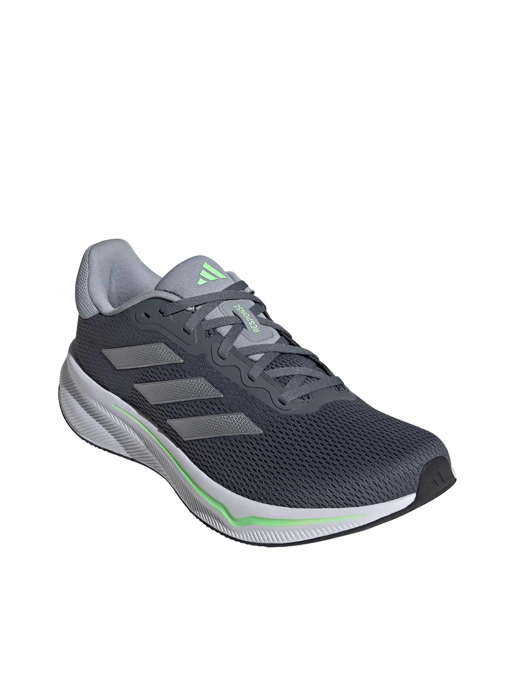ADIDAS Men Running Shoes Response JQ2532 Onix / Halo Silver / Lime Burst
