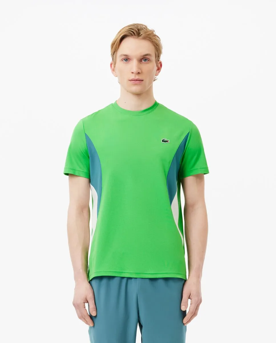 LACOSTE Lacoste Tennis x Novak Djokovic T-Shirt Green Size - S