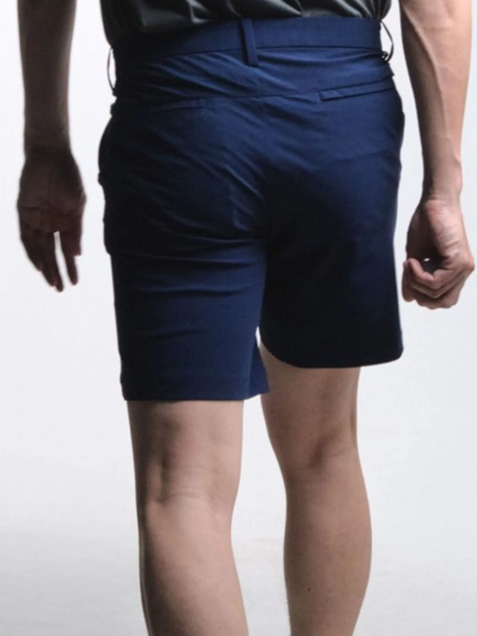 ERA-WON Men's Golf Trousers Shorts Navy blue