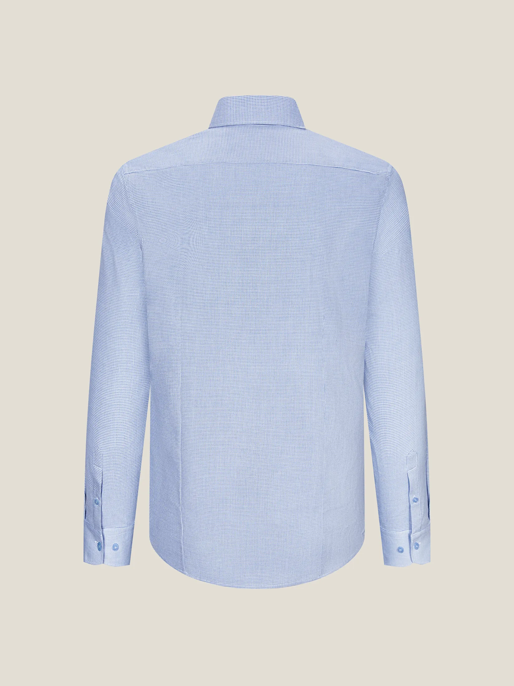 G2000 Men Clothing Non-Iron Cotton Blend Shirt  Smart Fit - Blue