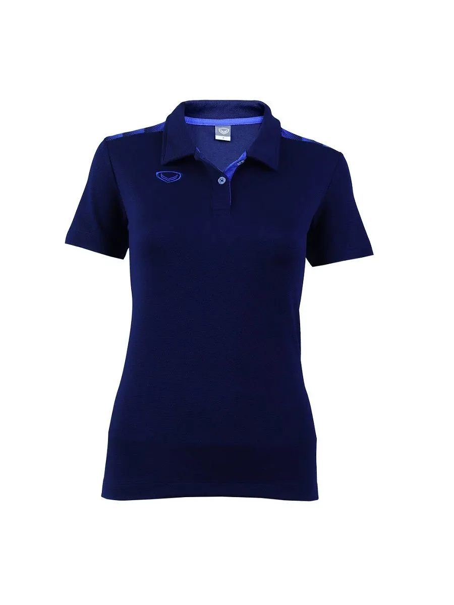 GRAND SPORT Navy Blue Women Polo Shirt (012794)