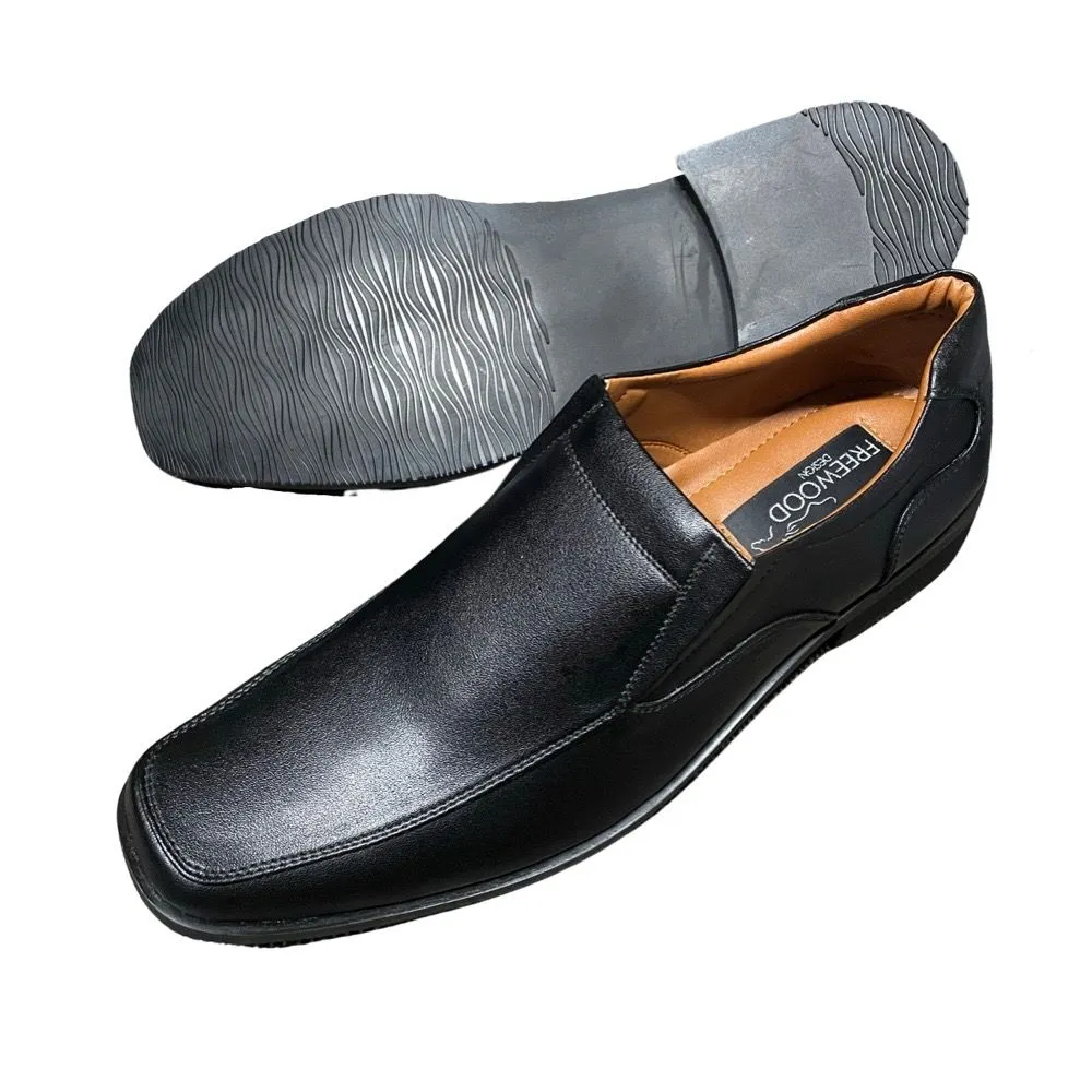 FREEWOOD SHOES leather biz B5840001-black