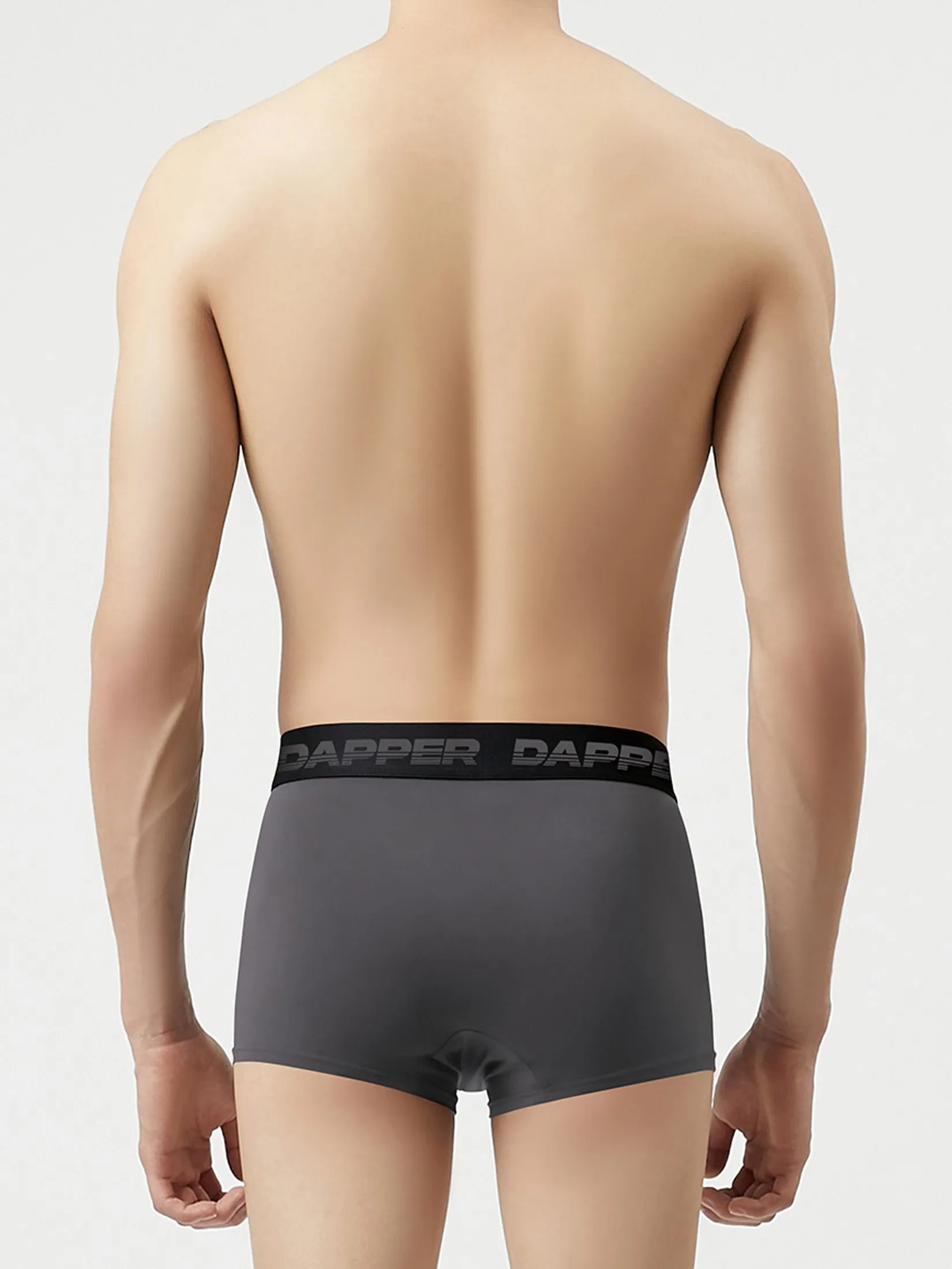DAPPER DAPPER Ultraflex Trunks Grey (Pack 2 Pcs.)