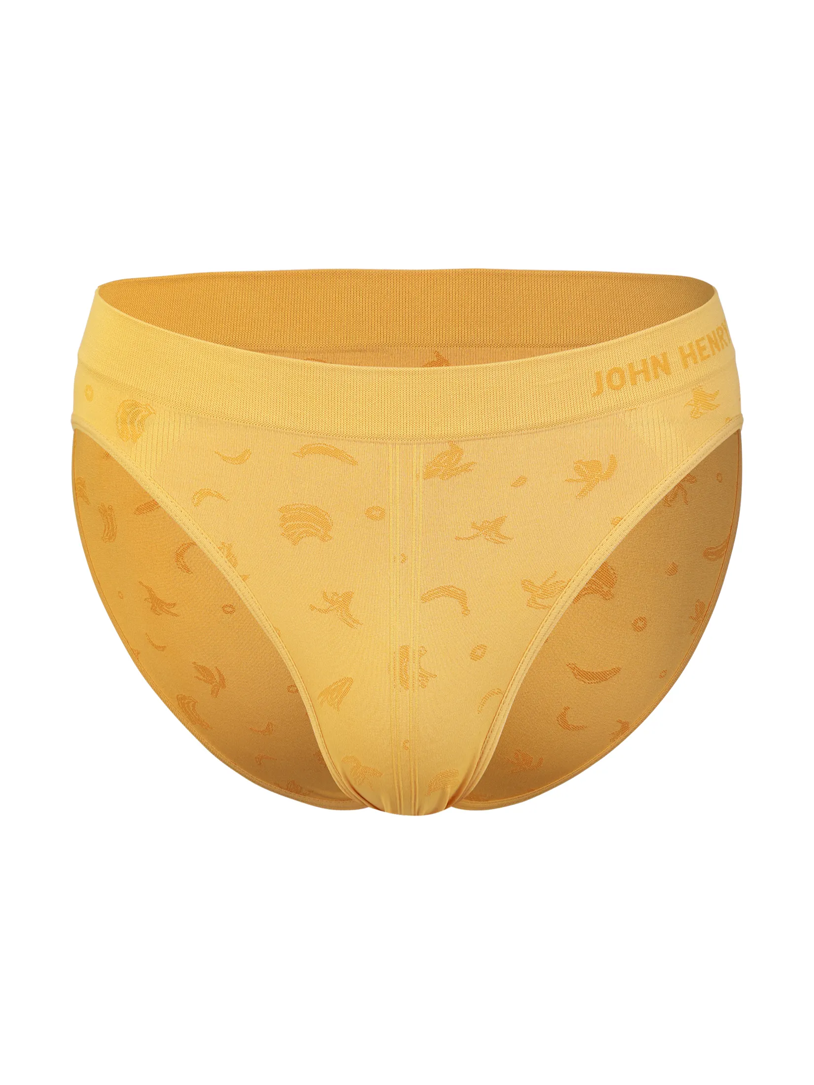 JOHN HENRY INNERWEAR Brief Men s Seamless Fashion - Yellow