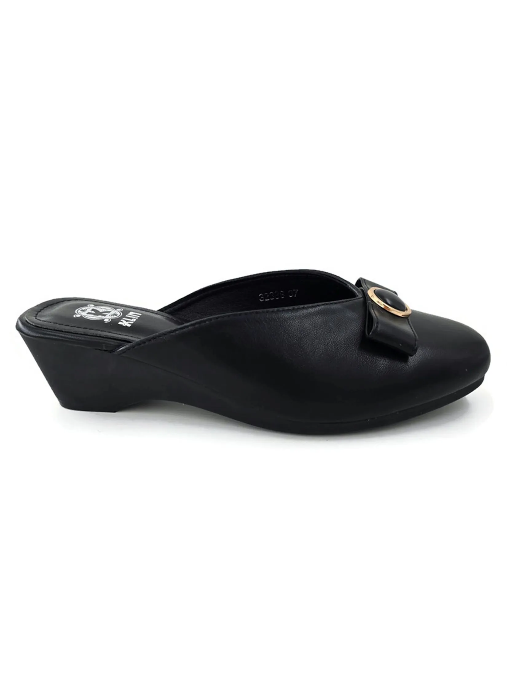 KLIN Woman Wedges Mule Black