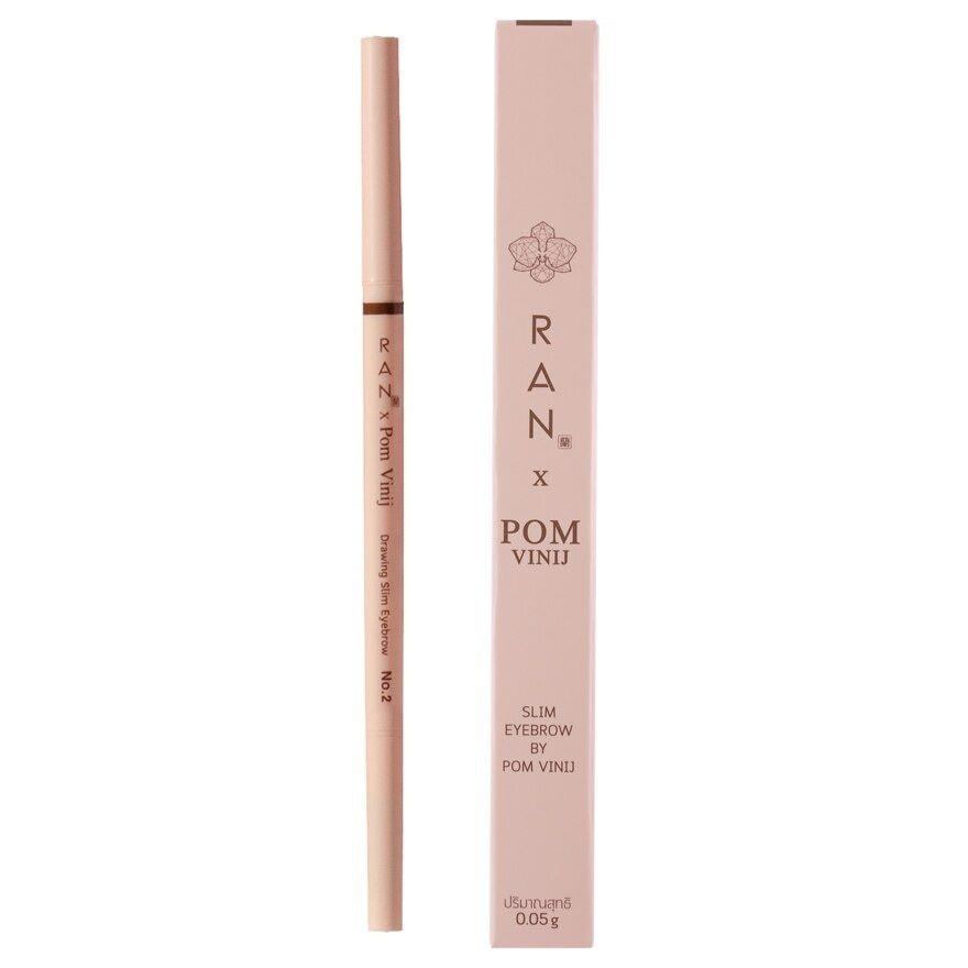 Ran Slim Eyebrow 0.05g 02Soft brown