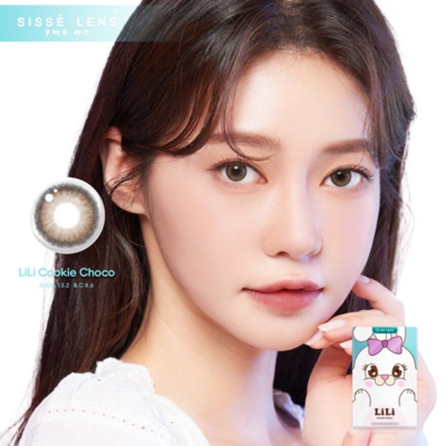 Sisse Lens 1 Month LiLi Cookie Choco -3.50 (2 pcs)