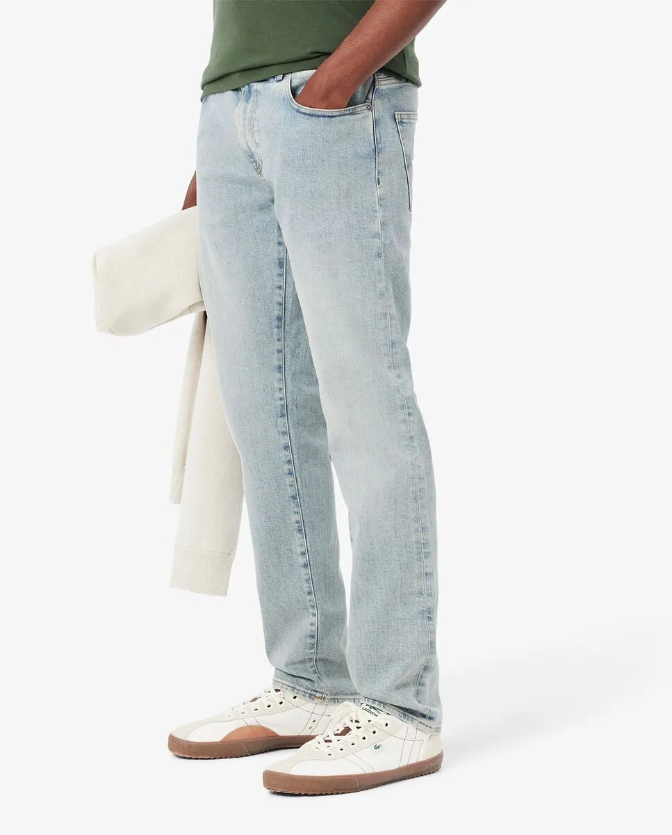 LACOSTE 5 Pocket Slim Fit Indigo Jeans Blue