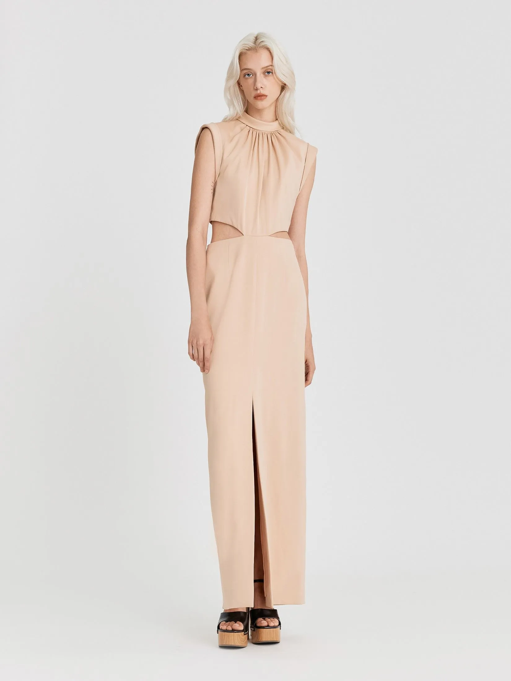 ASV (AW24) Loren Women Maxi Dress Beige