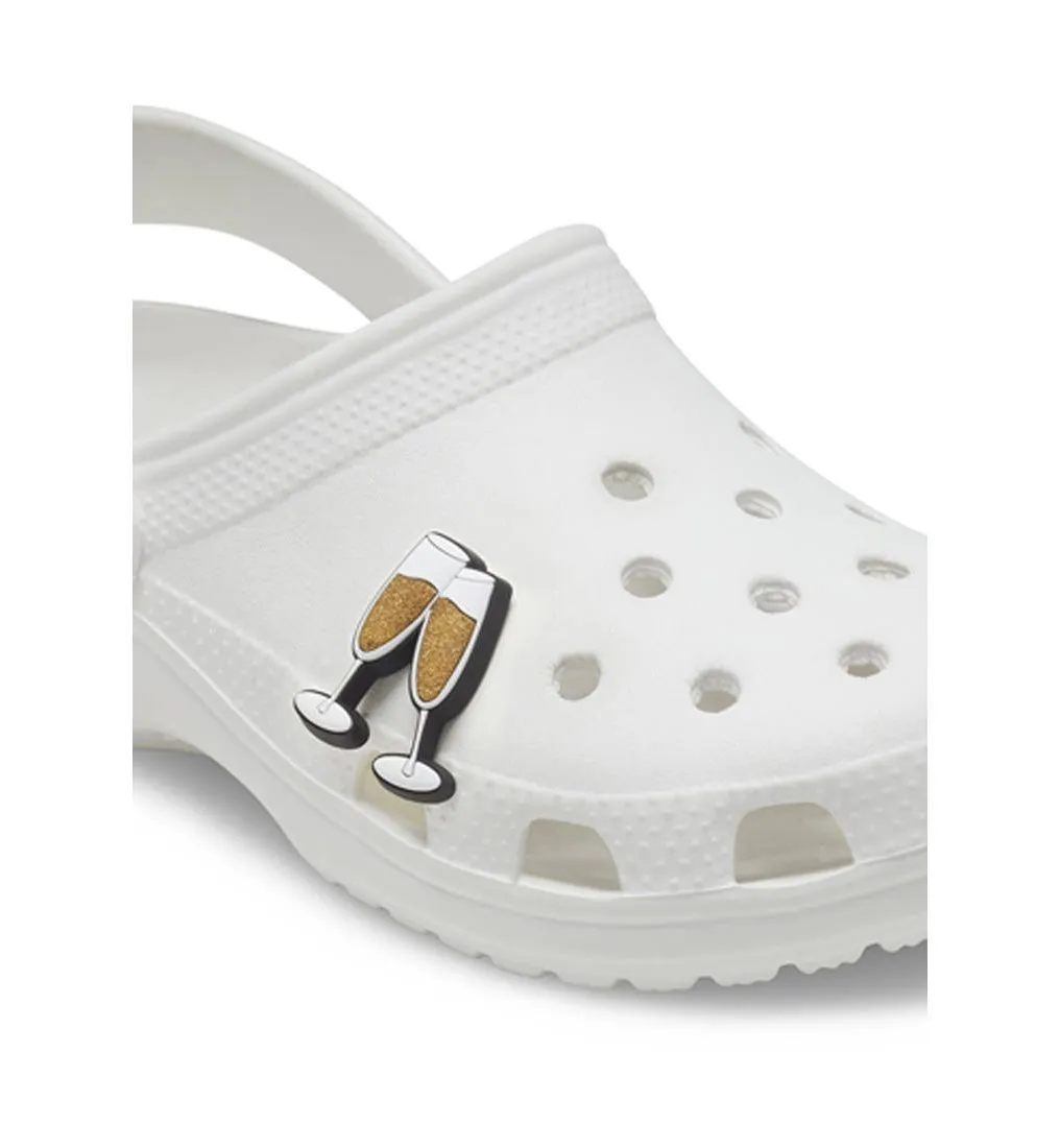 CROCS Jibbitz Shoes Charm Champagne Cheers Multi Color - CR024AC524CATH