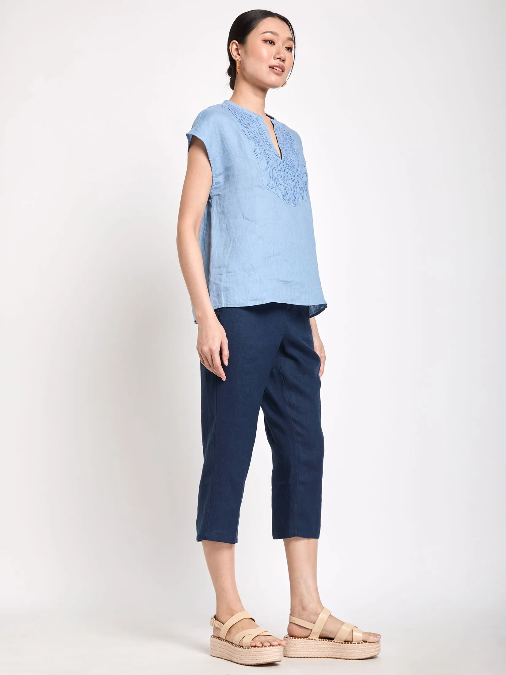 ESTIMATE Women Tank Top Embroidered