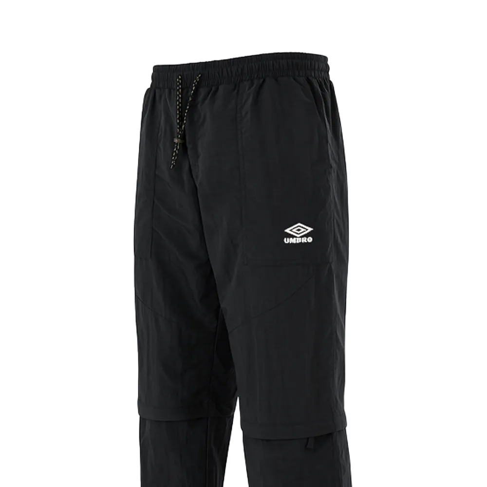 UMBRO Zip Off Loose Fit Men Football Pants Black - UM126AP267EOTH
