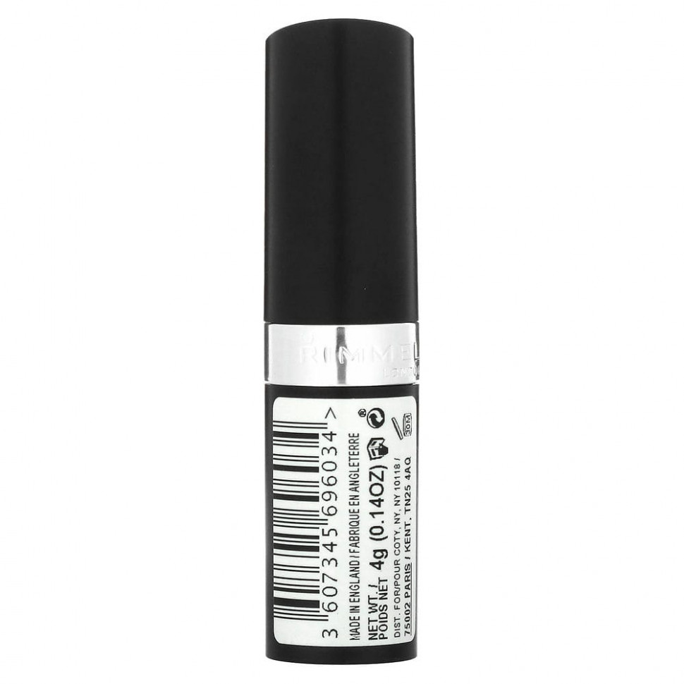 Rimmel London, Помада Lasting Finish от Kate, оттенок 08 «Нежный розовато-лиловый», 4 г