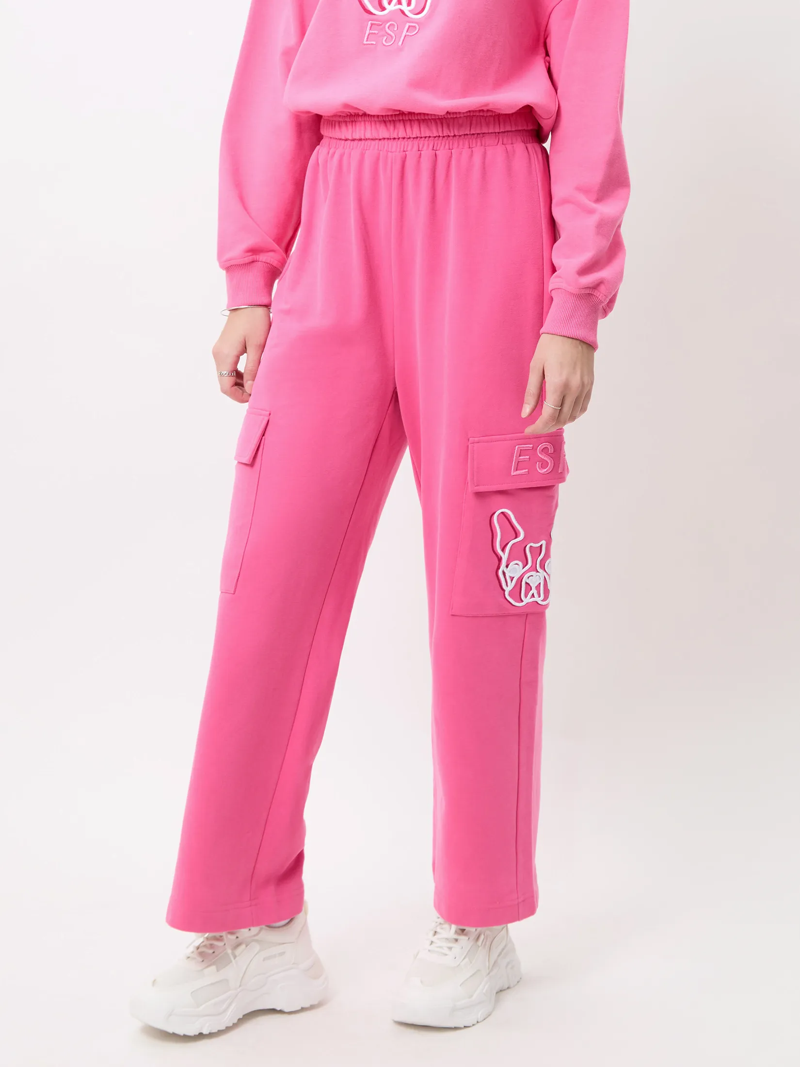 ESP Frenchie Sweatpants Woman Pink