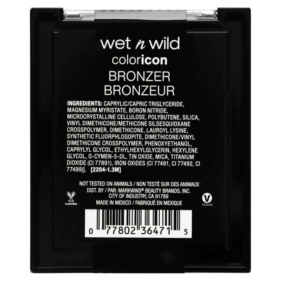 wet n wild, Color Icon Bronzer, What Shady Beaches, 11 г (0,38 унции)