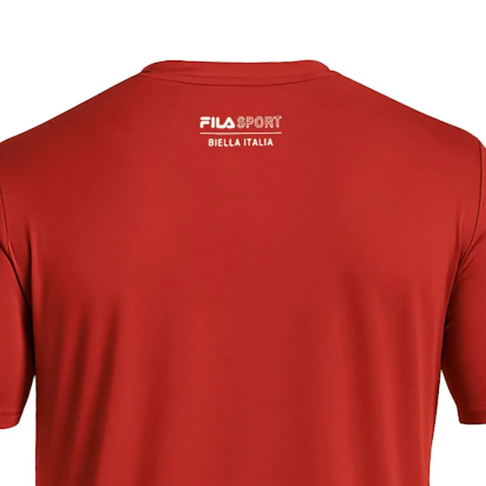 FILA Men Training T-Shirt Iconic Red - FI039AP084EMTH