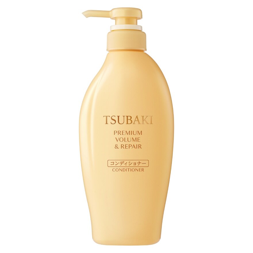 Tsubaki Conditioner Premium Volume  Repair 450 Ml. - Gold