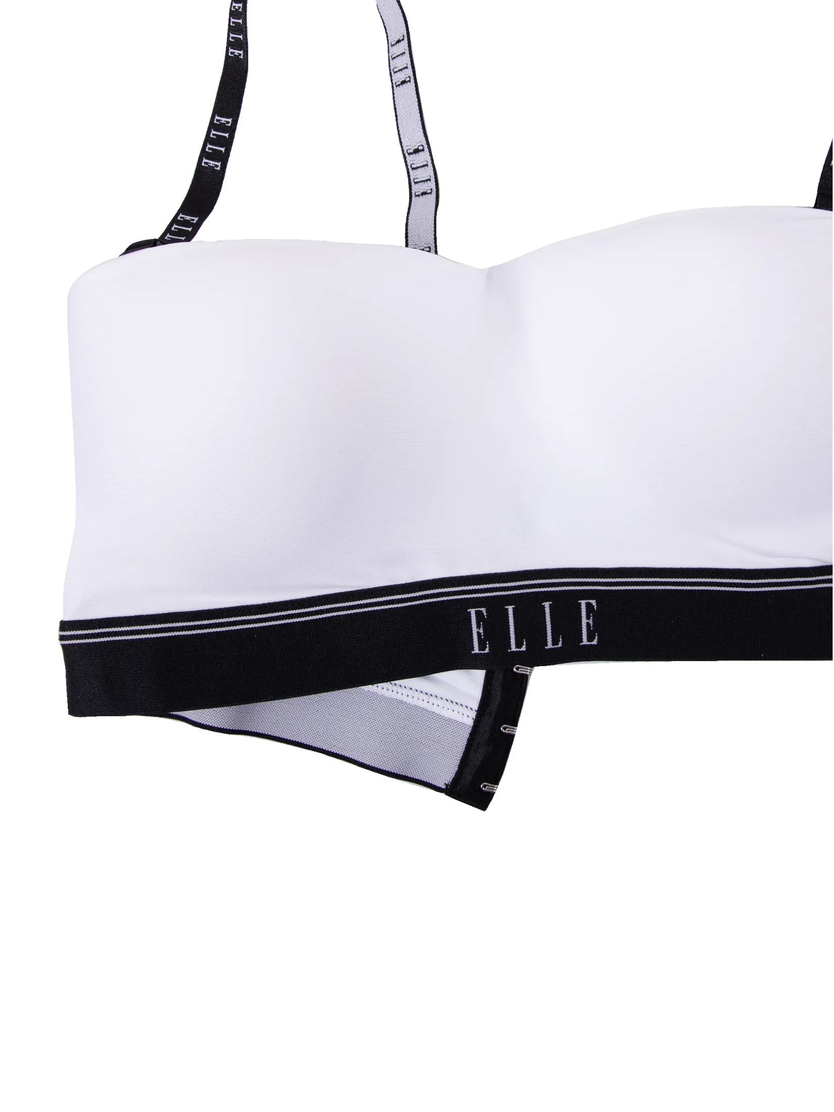 ELLE LINGERIE Women's Wireless bra with mould Pad LB8767 - White