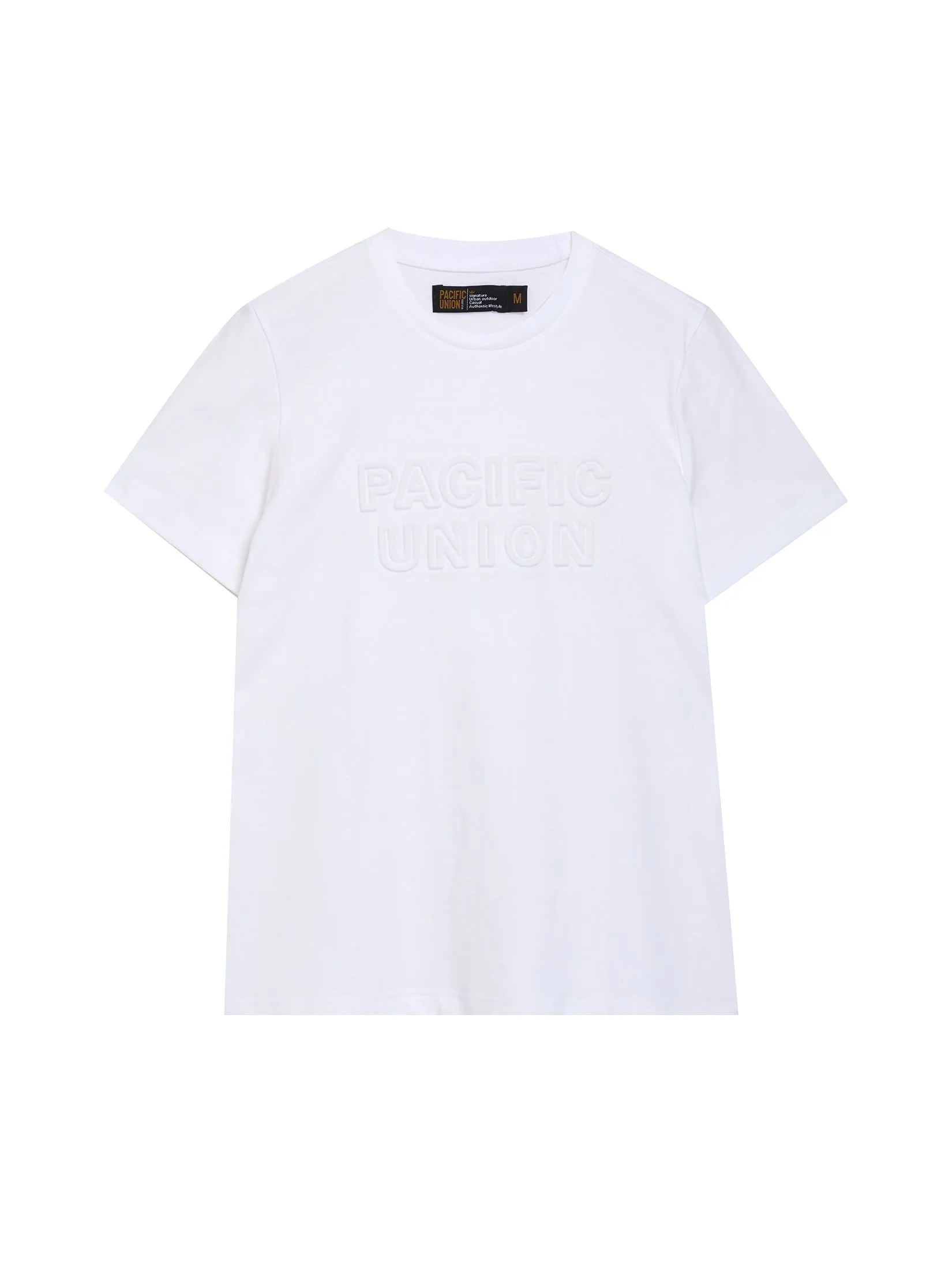 PACIFIC UNION Men T-Shirt Embossing Logo