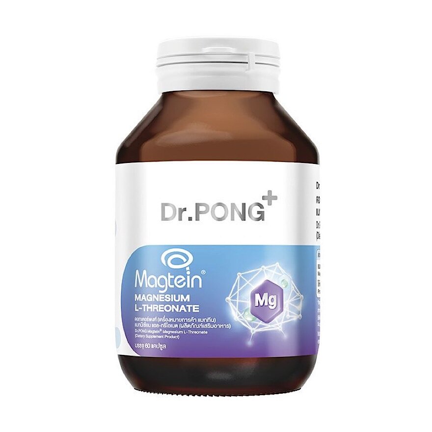 Dr. Pong Magtein Magnesium L-Threonate 60 Capsules