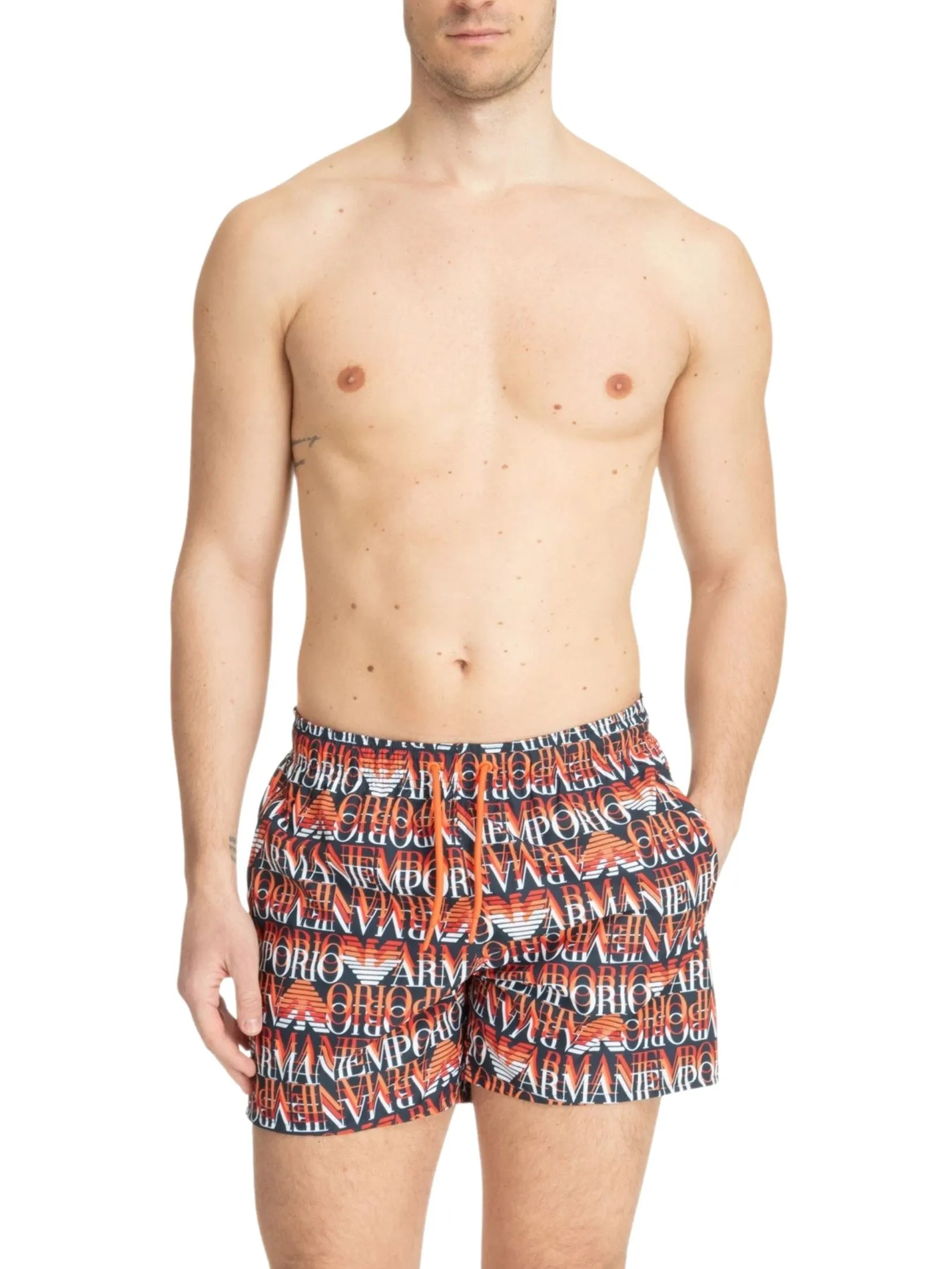 EMPORIO ARMANI Boxer Men EM000583-AF12338-FB057 Orange Size - M