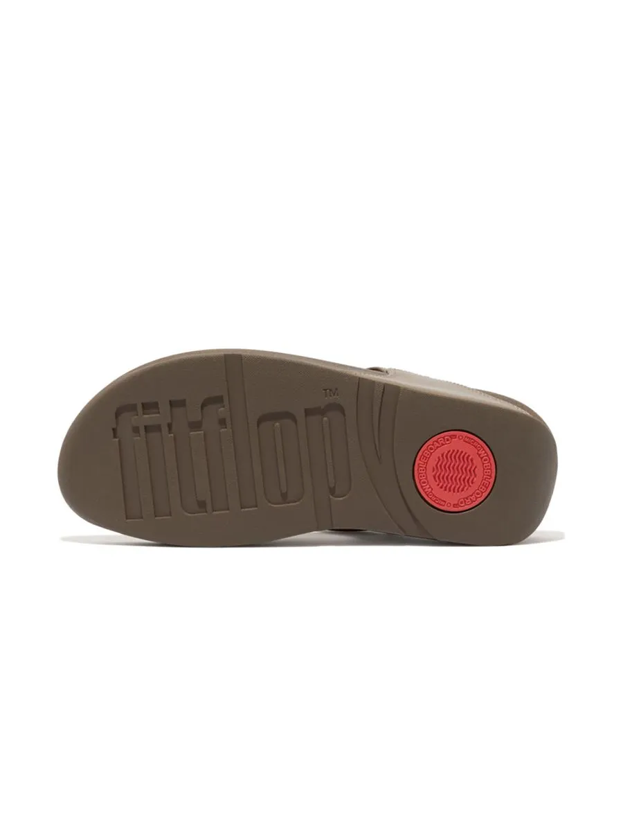 FitFlop™ WOMEN'S LULU LEATHER GREY