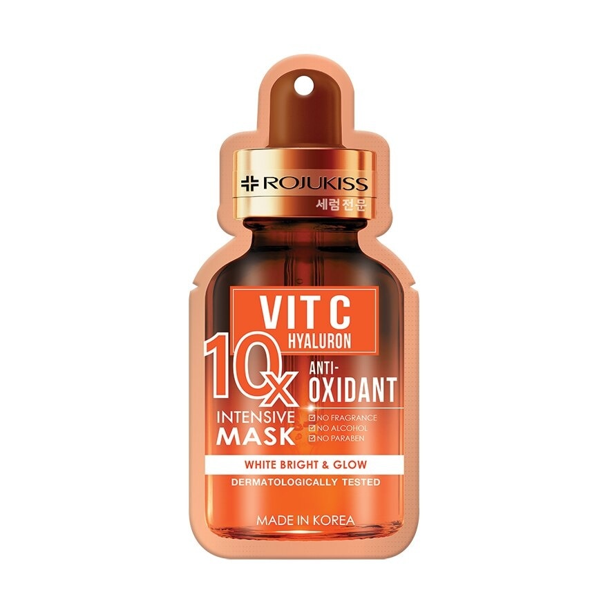 Rojukiss Vit C Anti Oxidant 10X Intensive Mask 1'S - Orange