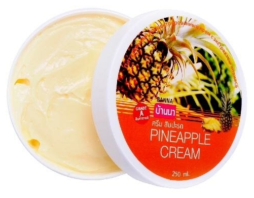 Отбеливающий крем для тела с ананасом Banna 250 мл