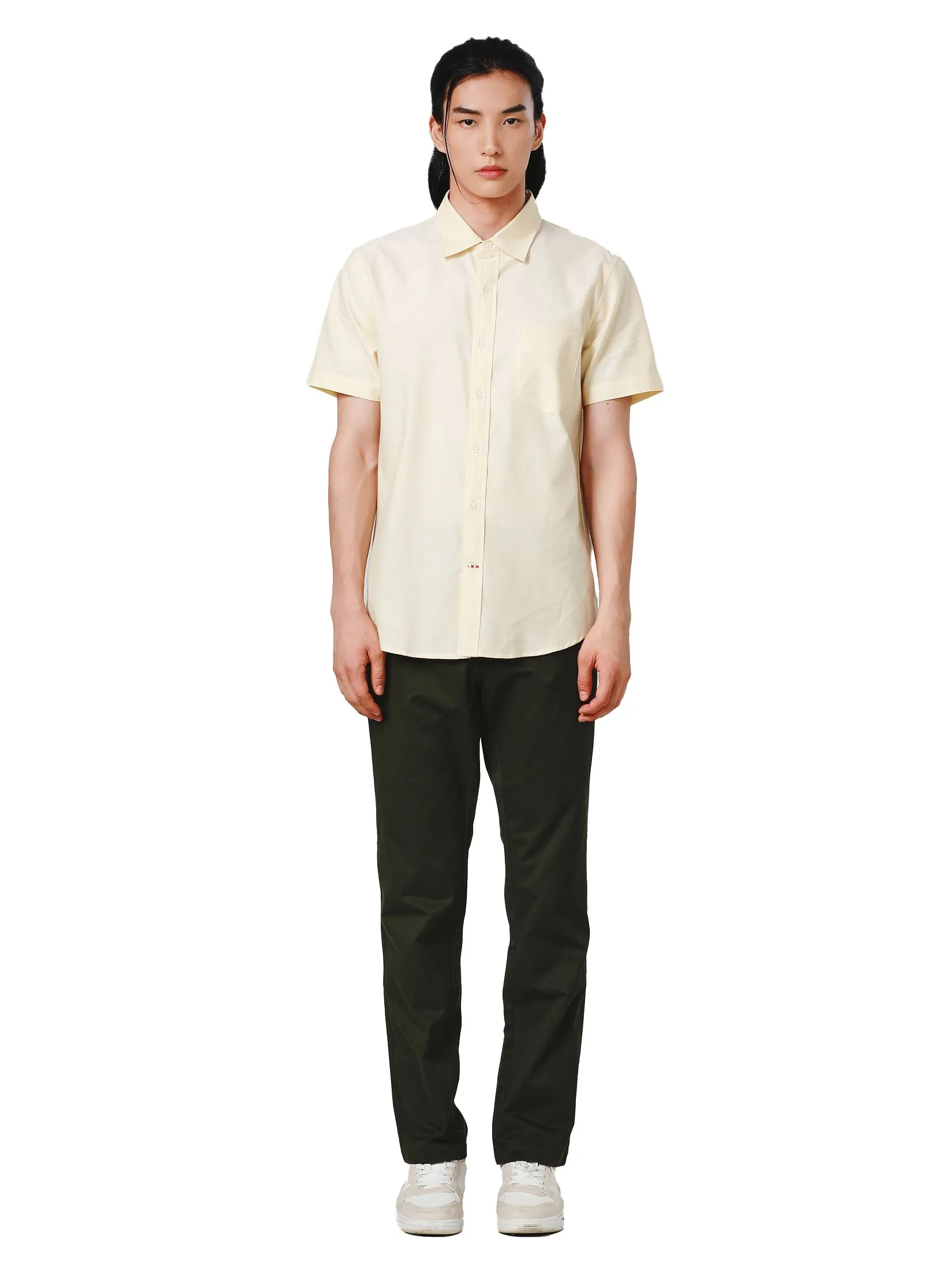 JOHN HENRY Men's Pants (Regular Fit) ESSENTIALS Moss Green