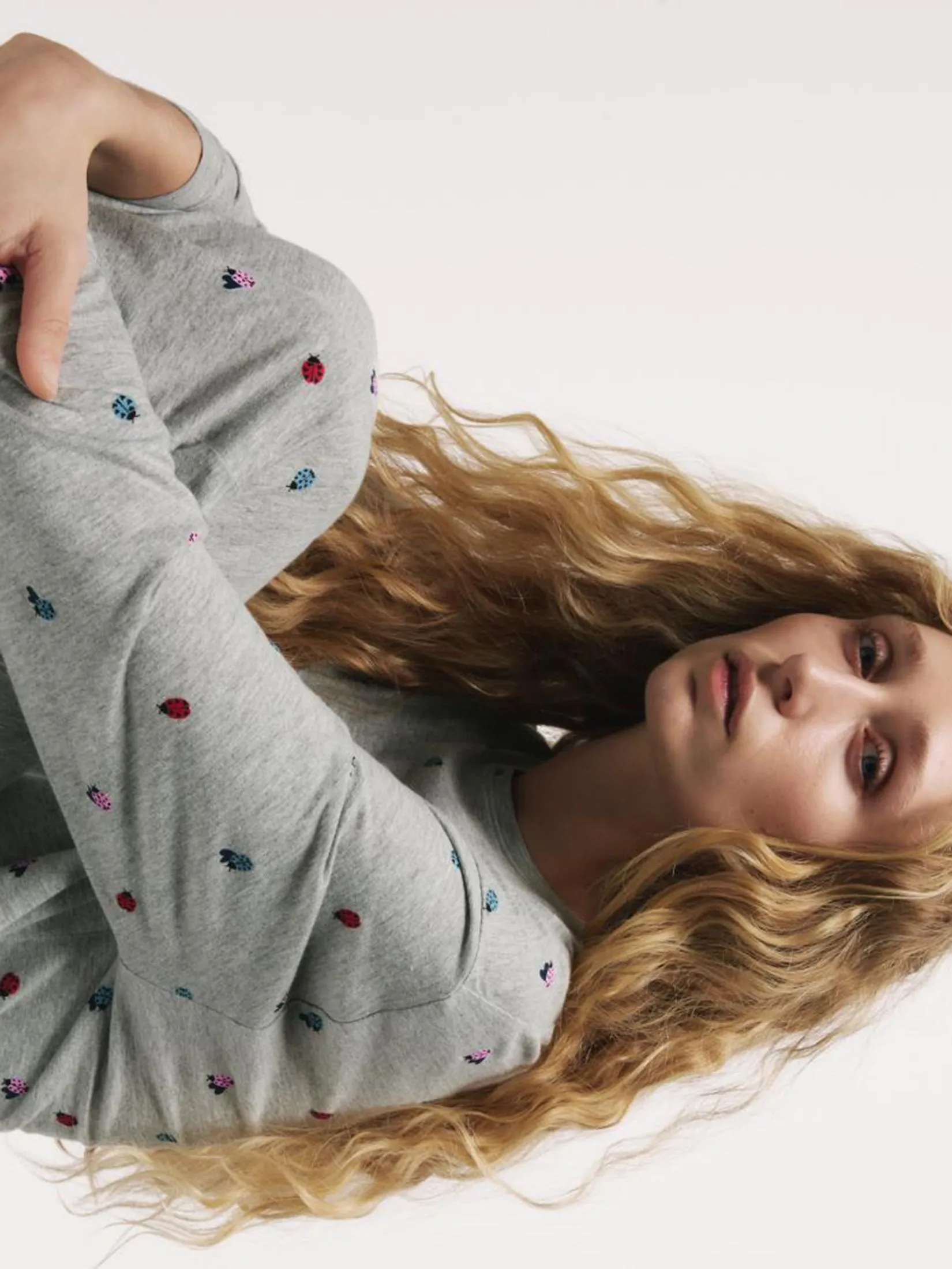 MARKS & SPENCER Women Pyjama Set Cotton Rich Printed