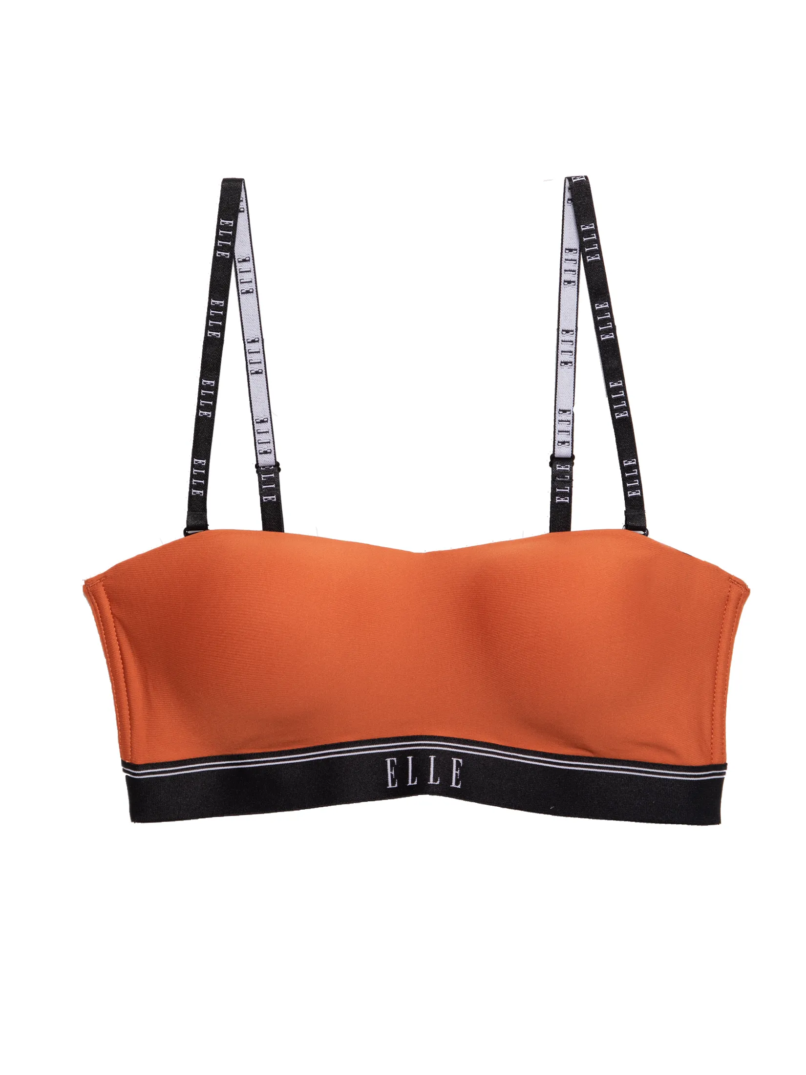 ELLE LINGERIE Women's Wireless bra with mould Pad LB8767 - Orange Size - 2L
