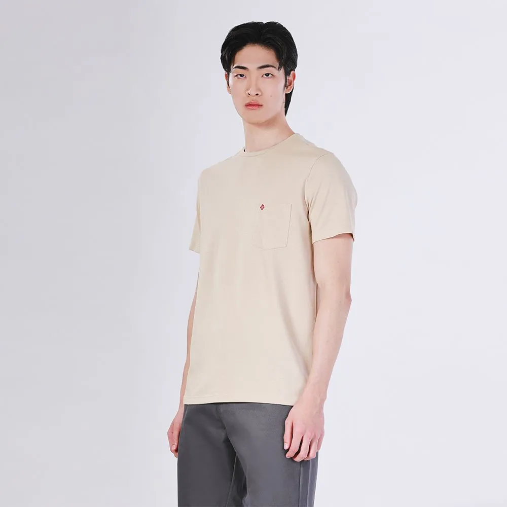 JOHN HENRY Men's T-Shirts (Slim Fit) SDM Beige
