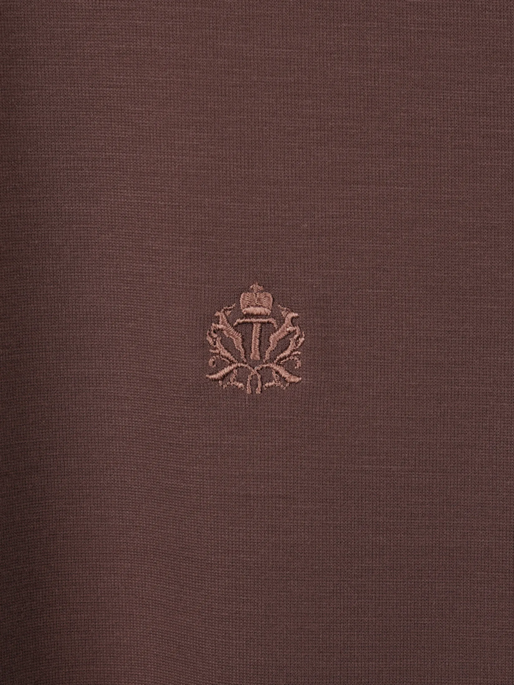 TAKEO KIKUCHI MEN RED ECO SMOOTH AND SILKY BUSINESS POLO SHIRT