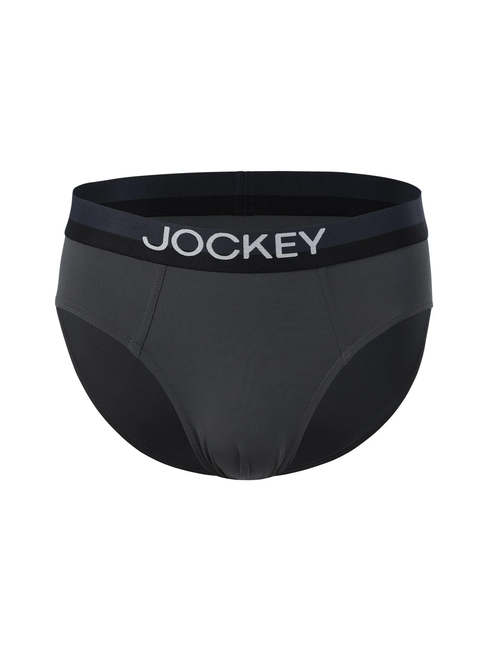 JOCKEY UNDERWEAR Men's AFFORDABLE BRIEFS GREY